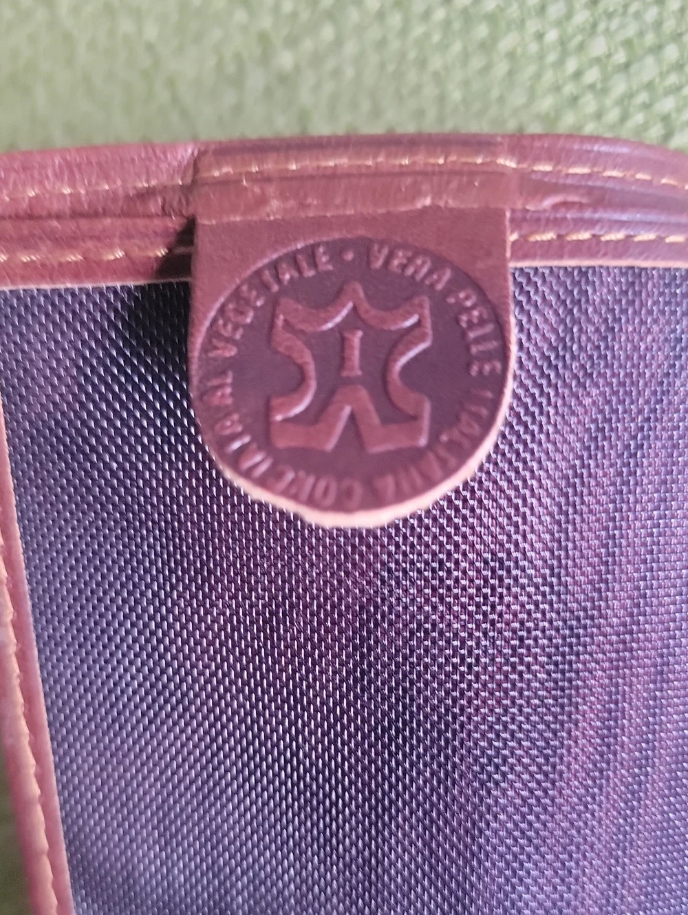 Vera Pelle Brown Leather Bifold Wallet